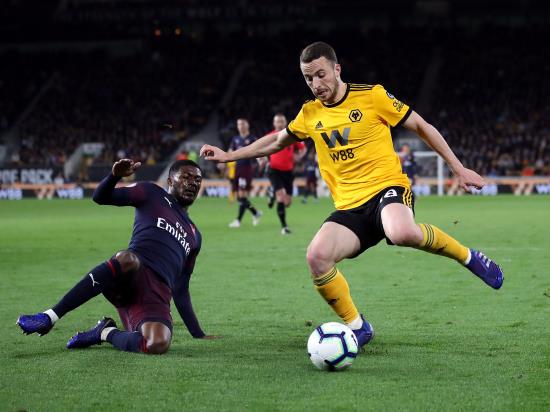 Wolves heap more away-day woe on travel-sick Arsenal