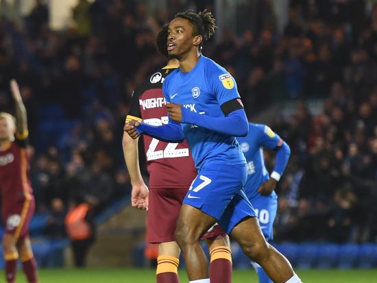 Ivan Toney’s brace keeps Posh in play-off picture