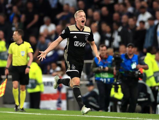 Tottenham toil as Ajax gain vital advantage in Champions League semi-final