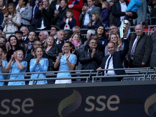 Nick Cushing ‘proud’ as Manchester City win Women’s FA Cup