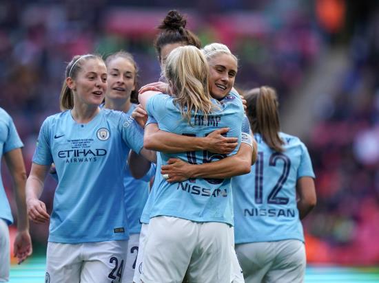 Manchester City beat West Ham to win Women’s FA Cup