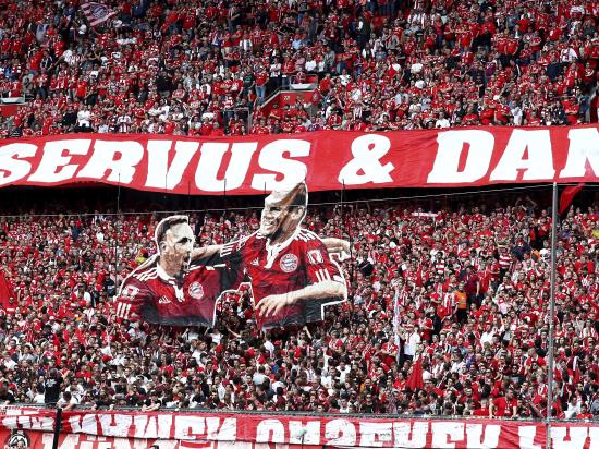 Ribery and Robben score farewell goals as Bayern Munich clinch Bundesliga title
