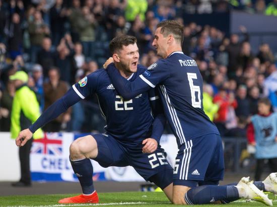 Substitute Burke is Scotland’s late hero with last gasp winner over Cyprus