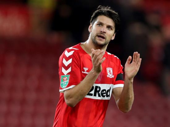 George Friend could return for Middlesbrough’s clash with Brentford