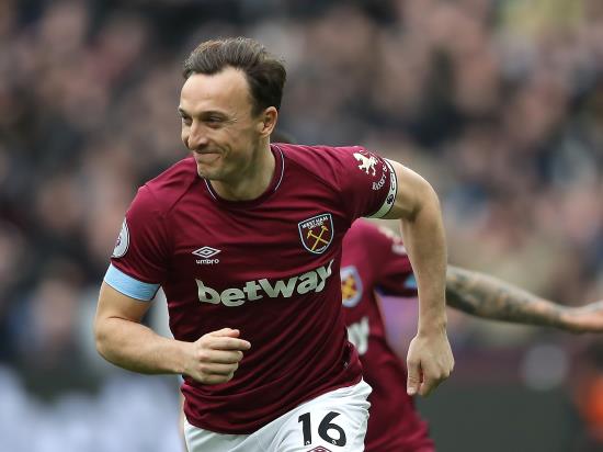 West Ham skipper Mark Noble to sit out Manchester City game