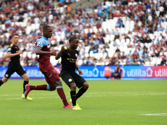 Sterling treble sees City launch title defence with thumping victory at West Ham