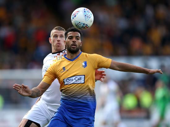 Absentees pile up for Mansfield ahead of Morecambe clash