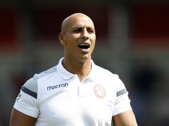 Dino Maamria: Stevenage were robbed of penalty