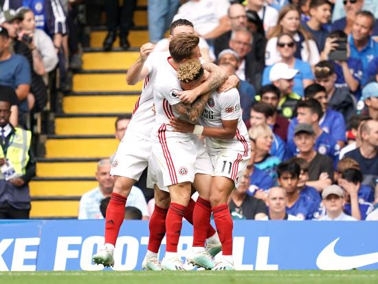 Blades hit back from two goals down to draw at Chelsea