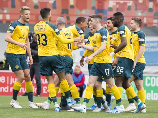 Lennon thrilled as early Forrest strike makes it five wins from five for Celtic