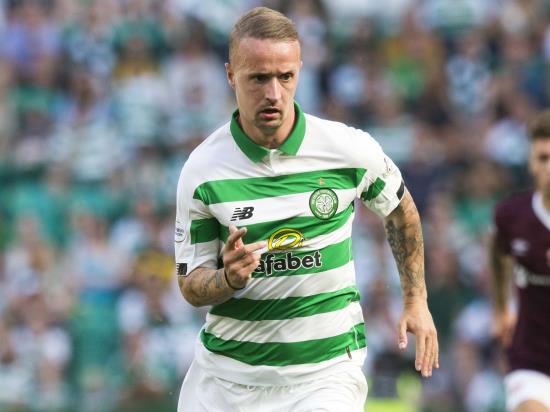 Griffiths still sidelined as Celtic face Partick Thistle