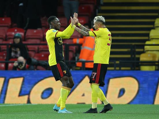 Welbeck scores first goal for Watford in Carabao Cup win