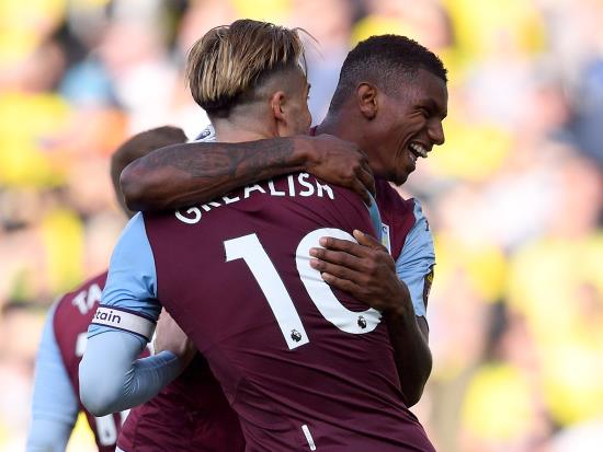 Wesley at the double as Villa thrash Norwich