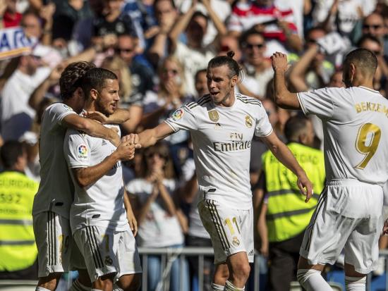 Hazard opens Real Madrid account in victory over Granada