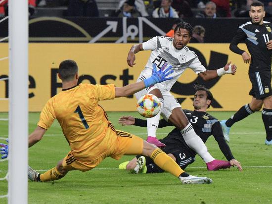 Germany pegged back after Gnabry strikes again