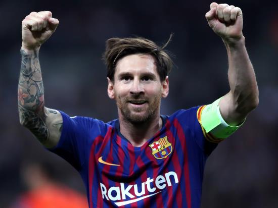 Valverde urges Barcelona not to expect too much from fit-again Messi