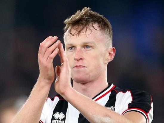 Luke Hendrie ruled out of Grimsby’s clash with Cheltenham