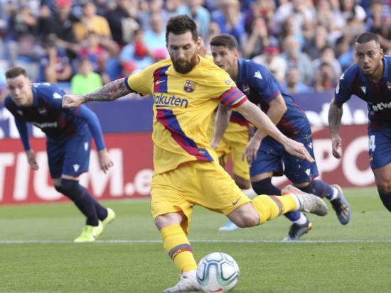 Levee breaks for Barca as Messi’s men lose in Valencia