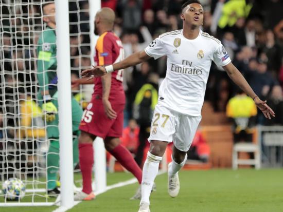 Rodrygo treble fires Real Madrid into Champions League knockout phase
