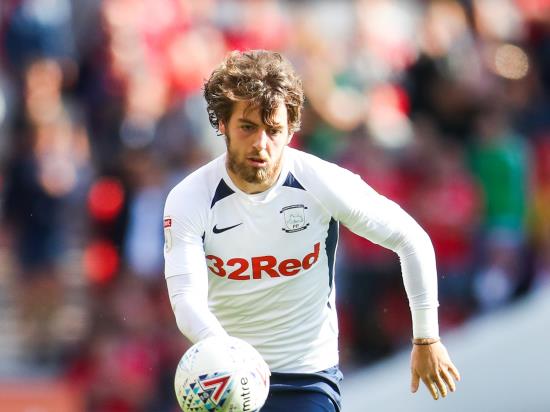Preston without suspended Ben Pearson for Huddersfield game