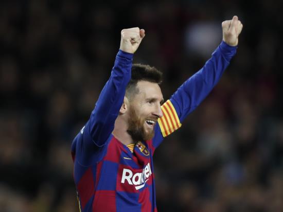Ernesto Valverde hails Lionel Messi after record-equalling hat-trick