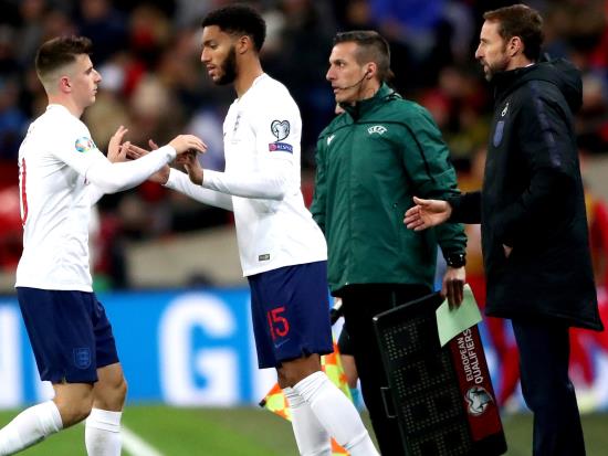 Sterling and Southgate stick up for Gomez after defender booed at Wembley