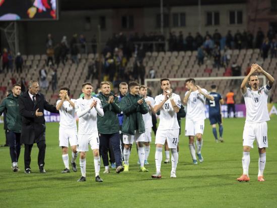 Italy maintain perfect qualifying record with win in Bosnia