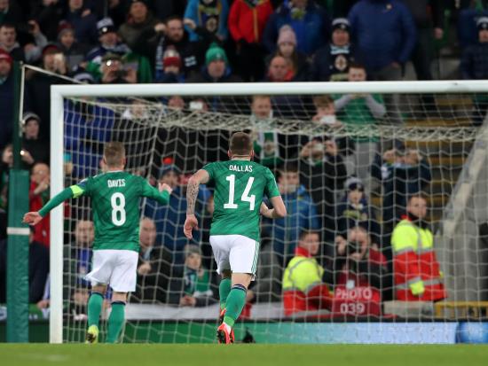 Davis misses penalty as Northern Ireland’s automatic qualification hopes end