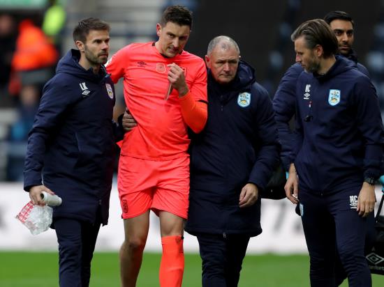 Elphick out following knee surgery as Huddersfield take on Birmingham