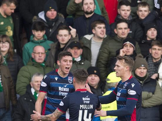 Ross Stewart at the double as Ross County come back to beat Hibernian