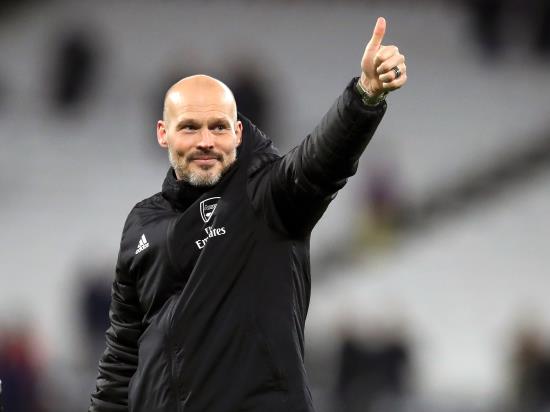 Ljungberg relieved after much-changed Arsenal side clinch top spot in Group F