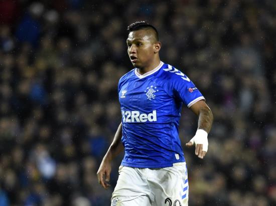 Alfredo Morelos sees red after netting in Rangers win