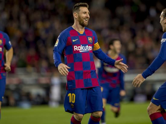 Valverde hails ‘enormous advantage’ Messi gives Barcelona