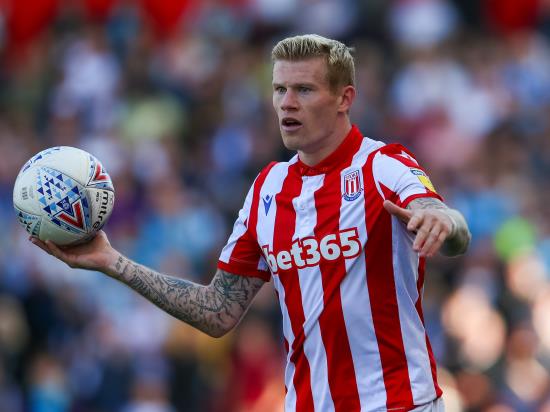 James McClean an injury doubt for Stoke’s game against Sheffield Wednesday