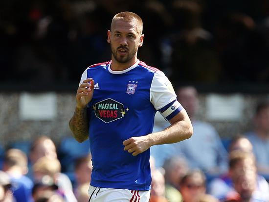 Ipswich without banned Chambers for Gillingham visit