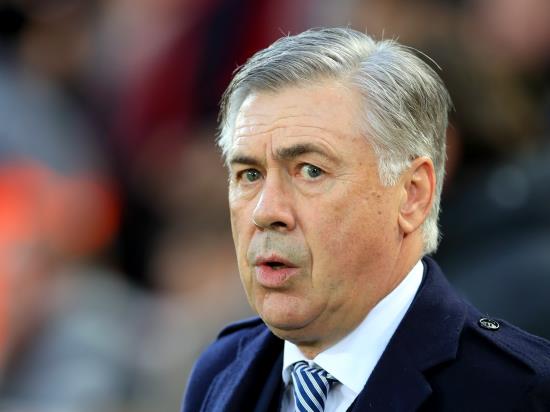 Ancelotti unimpressed by Everton’s performance at Anfield