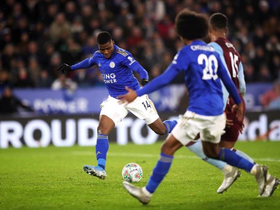 Iheanacho levels as Leicester held to Aston Villa draw in Carabao Cup semi-final