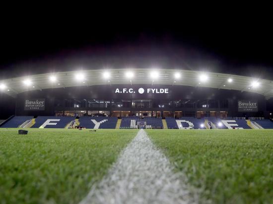 AFC Fylde v Notts County postponed