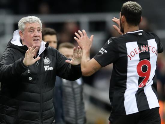 Bruce hopes Joelinton will kick on after ending Newcastle goal drought