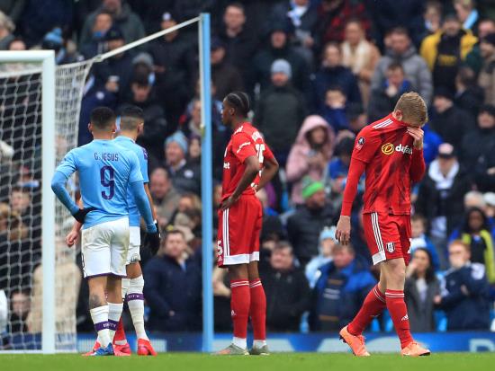 Manchester City hammer Fulham after early Tim Ream red card