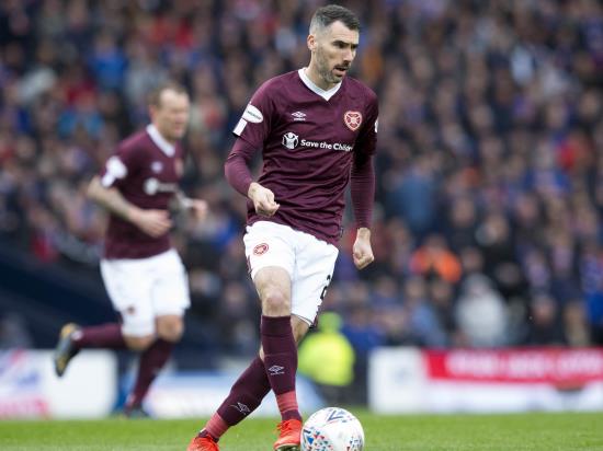 Michael Smith back in training ahead of Hearts’ clash with Kilmarnock
