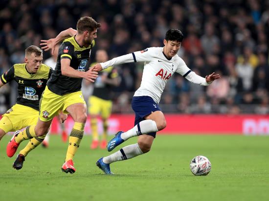 Spurs leave it late to see off Southampton and reach FA Cup fifth round