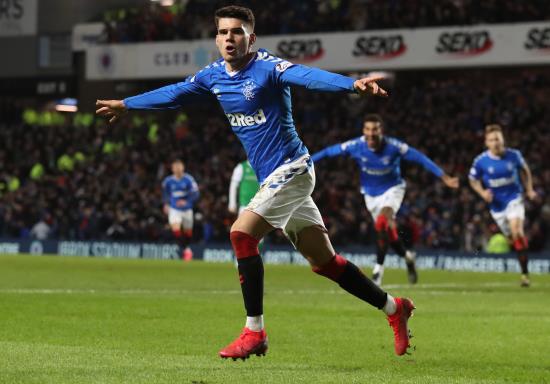 Hagi strikes late to keep Rangers within touch of leaders Celtic