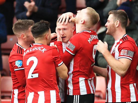Lundstram leaves it late to fire European hopefuls Sheffield United up to fifth