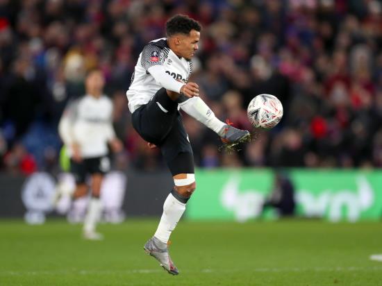 Derby midfielder Duane Holmes ruled out of Fulham clash