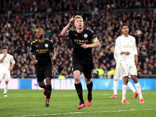 Manchester City fight back to beat Real Madrid at Bernabeu