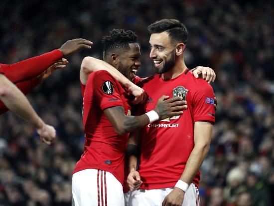 Fernandes and Ighalo make impact as Manchester United hammer Club Brugge
