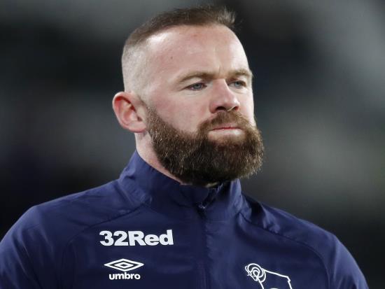 Derby manager Phillip Cocu hopes for positive news on Wayne Rooney’s injury