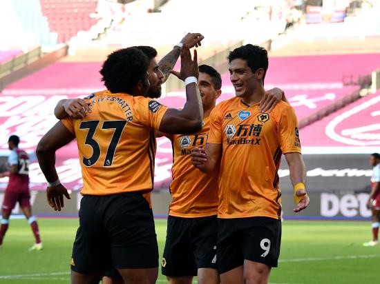 Substitute Adama Traore inspires Wolves to win at West Ham