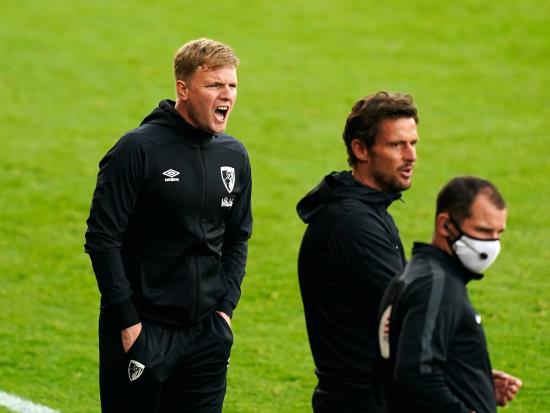Home sides will be disadvantaged by absence of fans, says Eddie Howe
